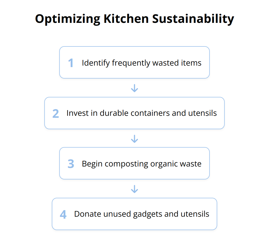 Flow Chart - Optimizing Kitchen Sustainability