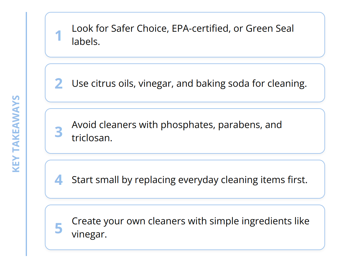Key Takeaways - Biodegradable Cleaning Products: [Guide]