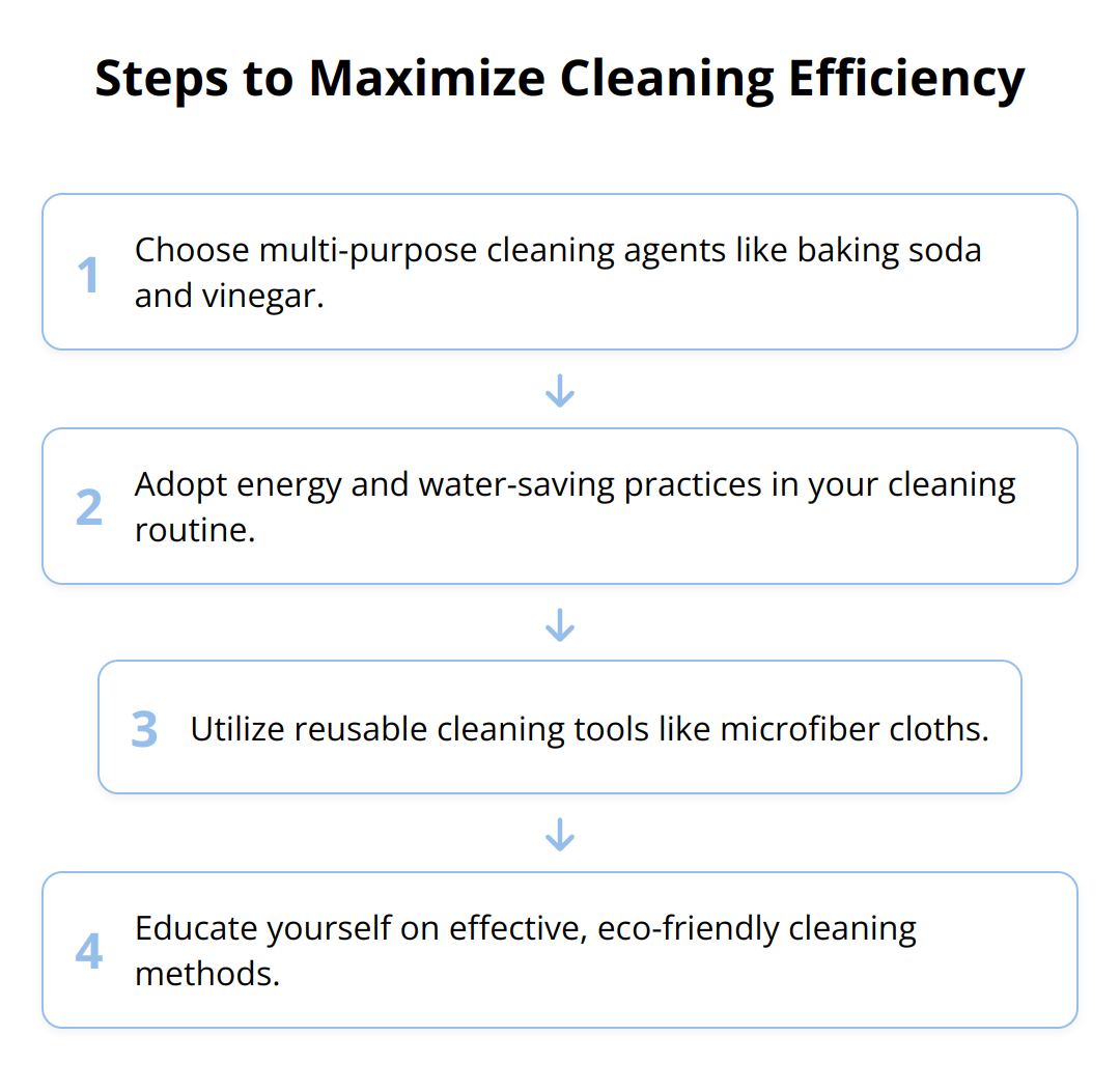 Flow Chart - Steps to Maximize Cleaning Efficiency