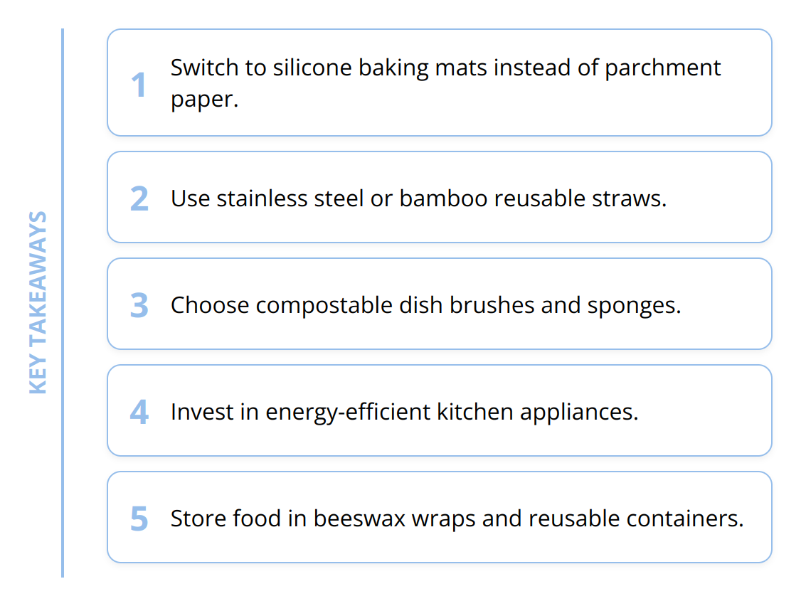 Key Takeaways - What are the Best Sustainable Kitchen Gadgets?