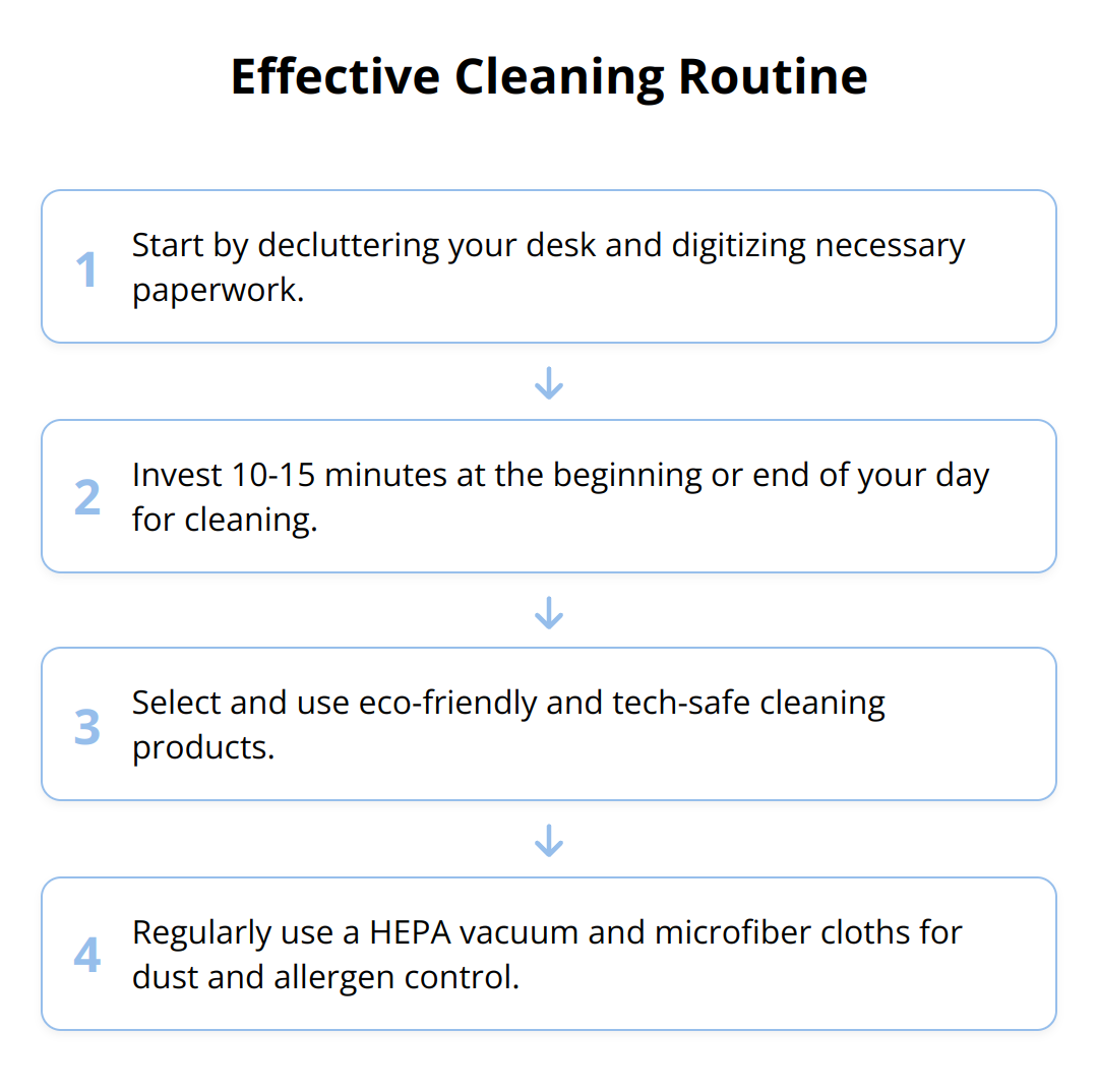 Flow Chart - Effective Cleaning Routine