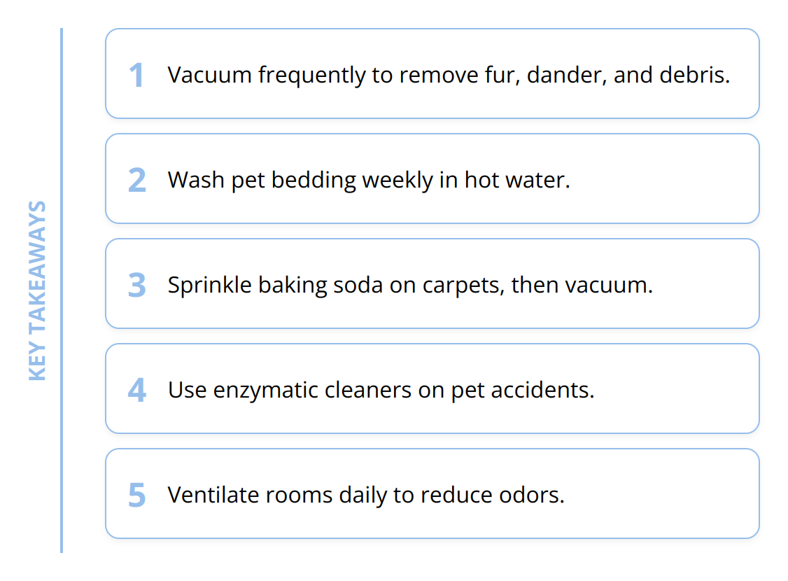 Key Takeaways - How to Remove Pet Odors Without Using Toxins