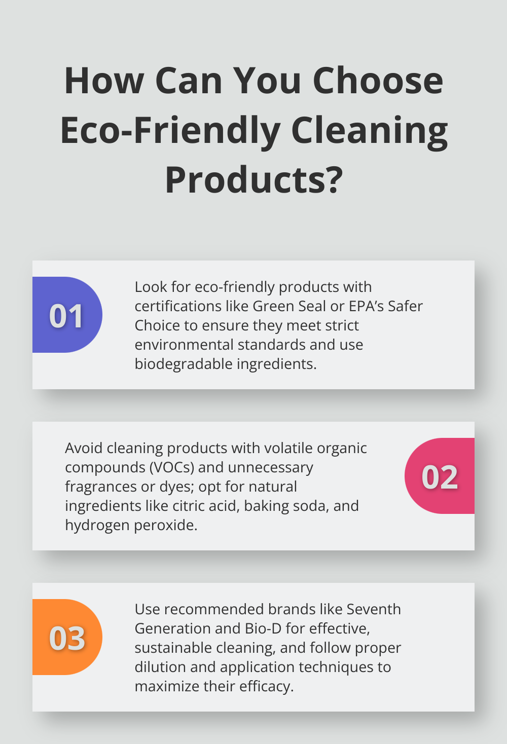 Fact - How Can You Choose Eco-Friendly Cleaning Products?