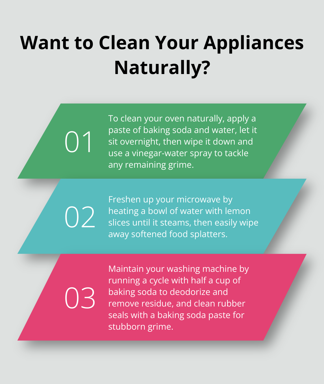 Fact - Want to Clean Your Appliances Naturally?