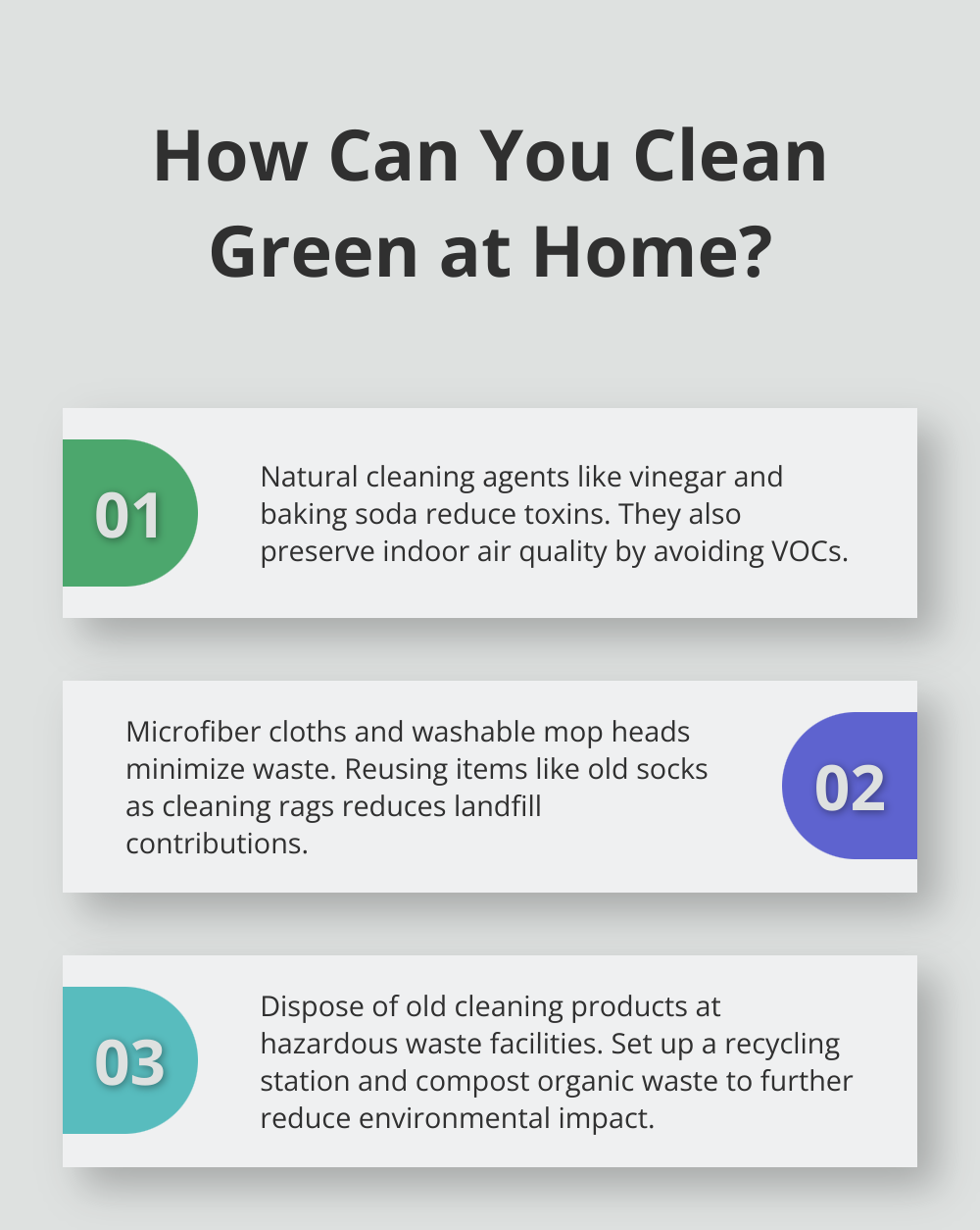 Fact - How Can You Clean Green at Home?