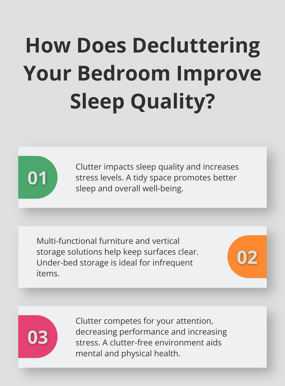 Fact - How Does Decluttering Your Bedroom Improve Sleep Quality?