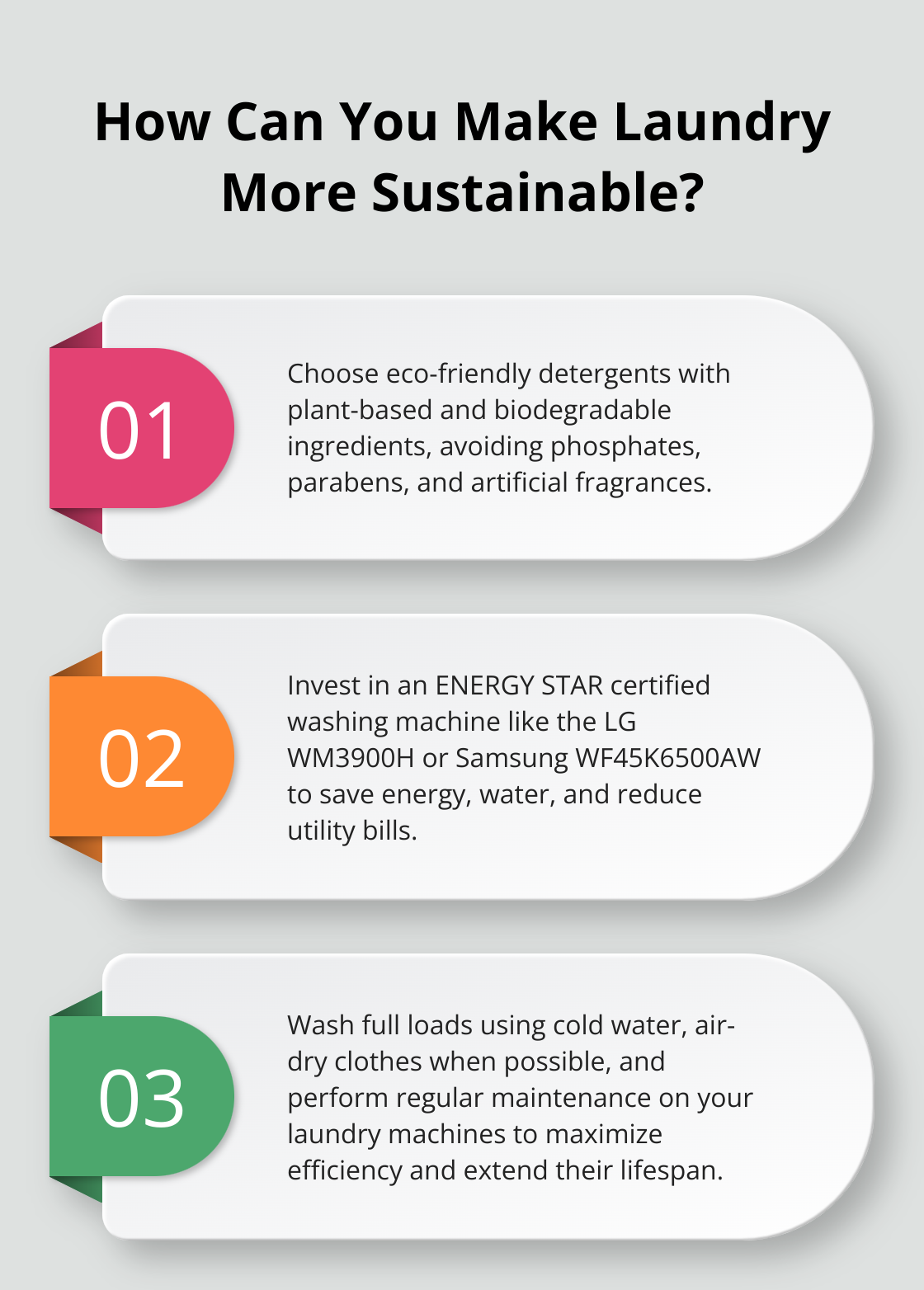 Fact - How Can You Make Laundry More Sustainable?