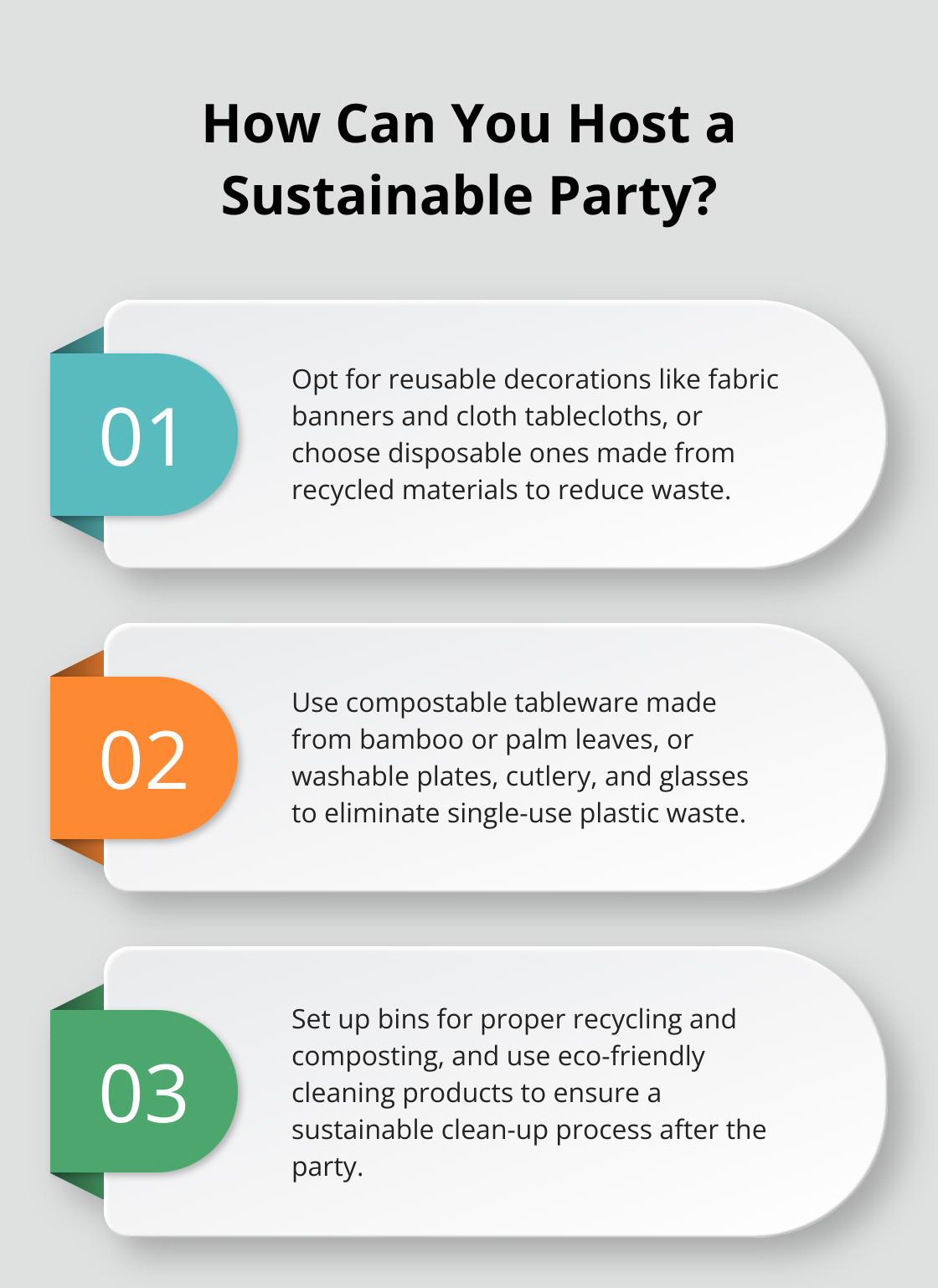 Fact - How Can You Host a Sustainable Party?